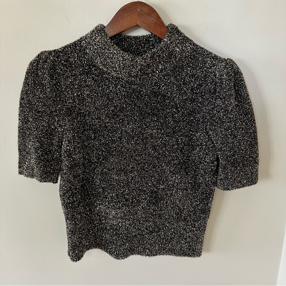 Kate Spade Metallic Texture Sweater - Picture 3 of 7